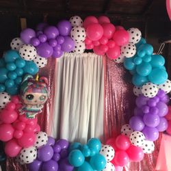 LOL Surprised Dolls Balloon Decoration 