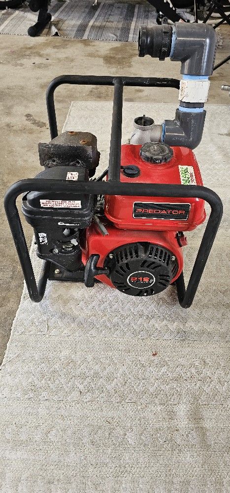 Predator 2 in. 212cc Gasoline Engine Semi-Trash Water Pump
