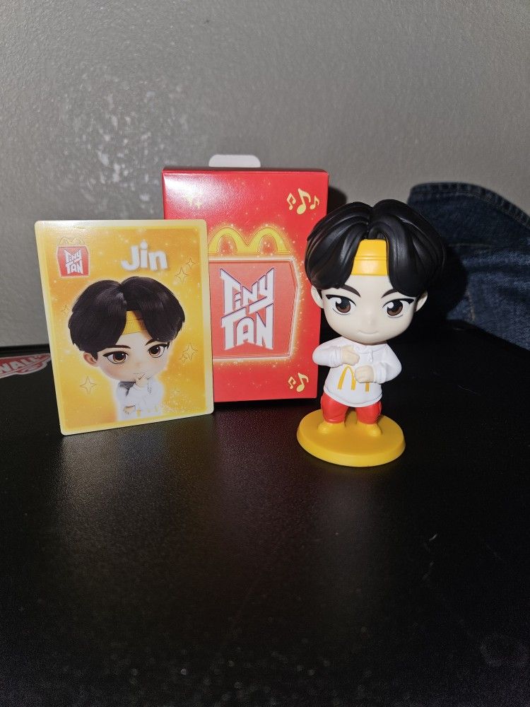 Tiny Tan. (2) Jin, (2) J-Hope Or (1) RM, $5 Each. Or $8 For 2.