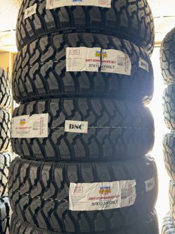 37x12.50R20 Centennial Dirt Commander M/T Tires - Set of 4