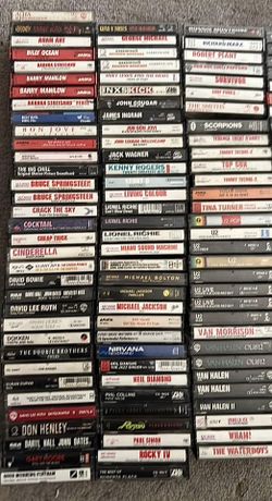 110 VINTAGE 80s/90s CASSETTES/MISSING PERSONS CD