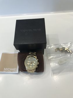 Gold Michael Kors Watch