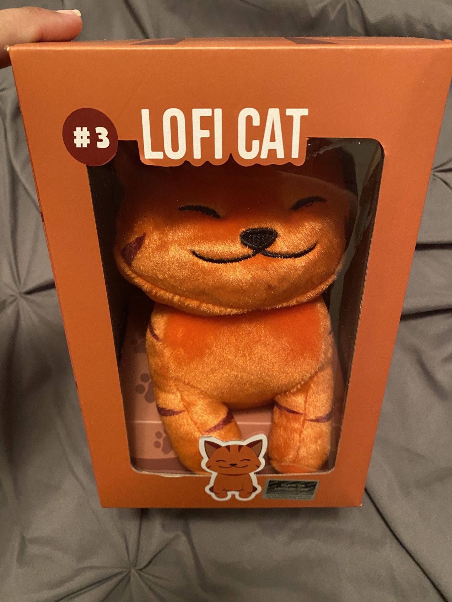 Lofi Cat Plush #3 Brand New With Code