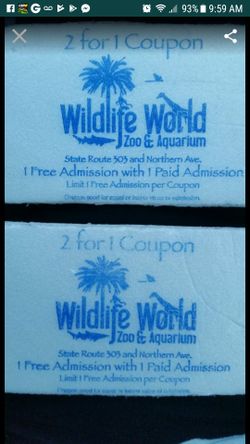 Buy one get one free (zoo coupon)
