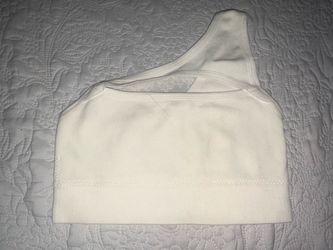 White sports bra