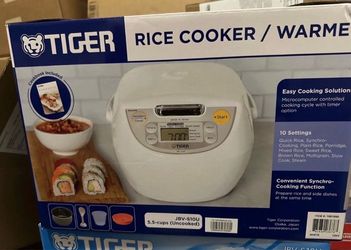 Tiger 5.5-Cup Micom Rice Cooker and Warmer