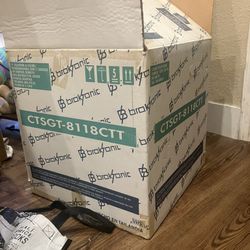 GTSGT-8118CTT CRT TV/Vcr Combo Brand New In Box Rare Broksonic