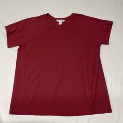 Red Athleta shirt
