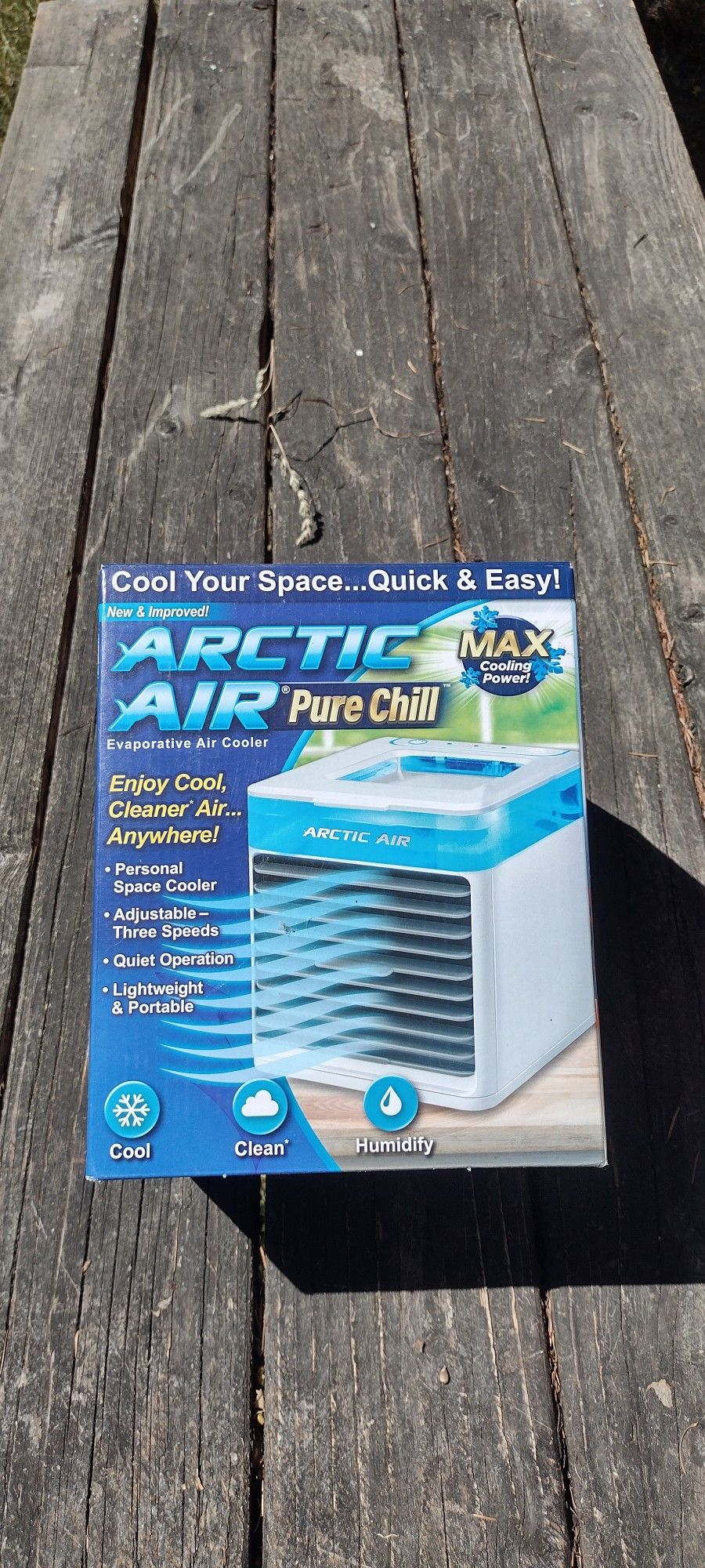 BRAND NEW ARCTIC AIR CHILL ZONE PORTABLE AC UNIT