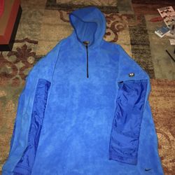 Vintage Nike Fleece Hoodie Size Large