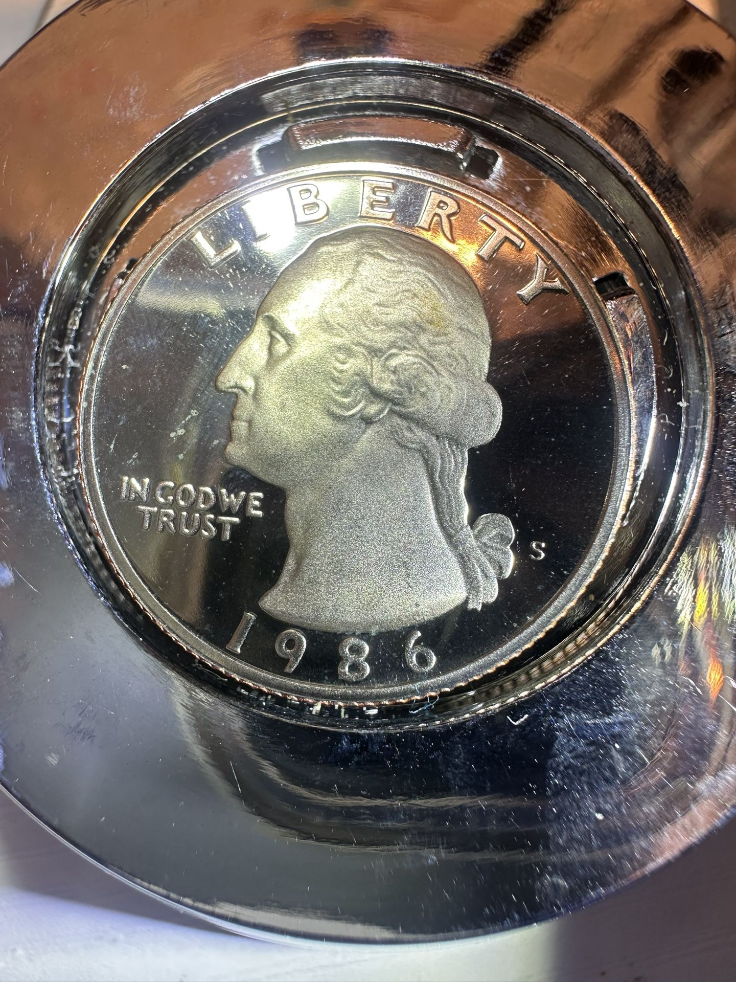1986-s DCAM Washington Dime