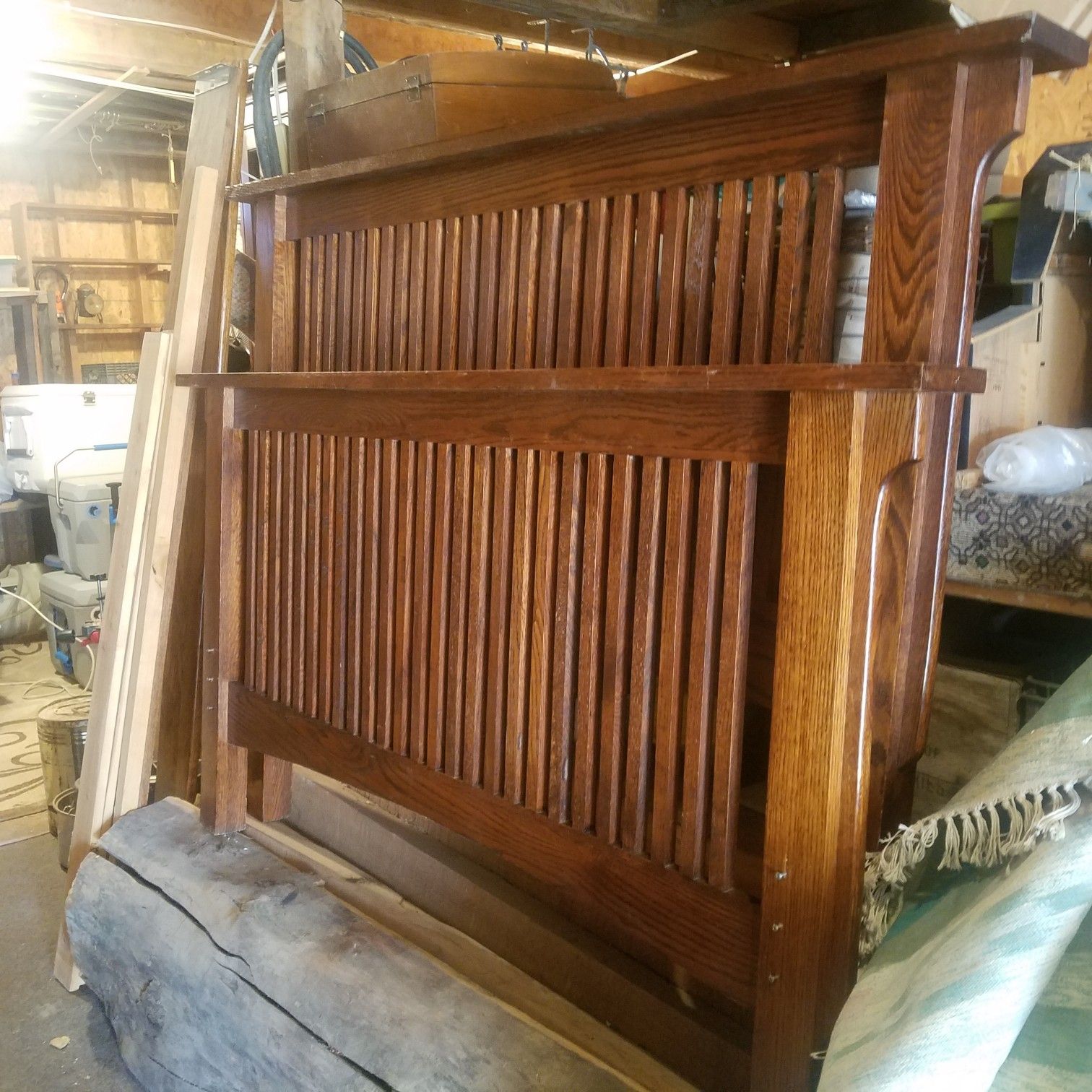 Amish Full Mission Style Bed Frame