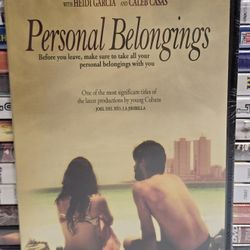 Personal Belongings DVD 2009 Spanish Drama NEW