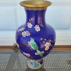 Cloisonne  Vase Vinrage