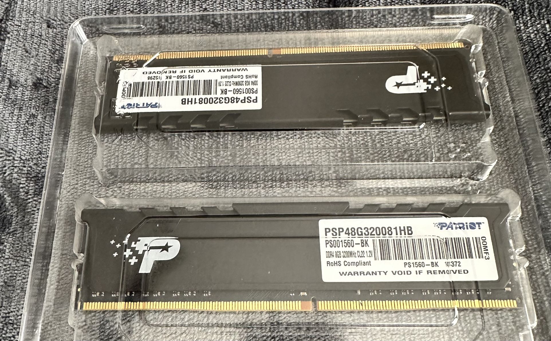 Patriot DDR4 16GB (2x8GB) 3200MHz Desktop RAM