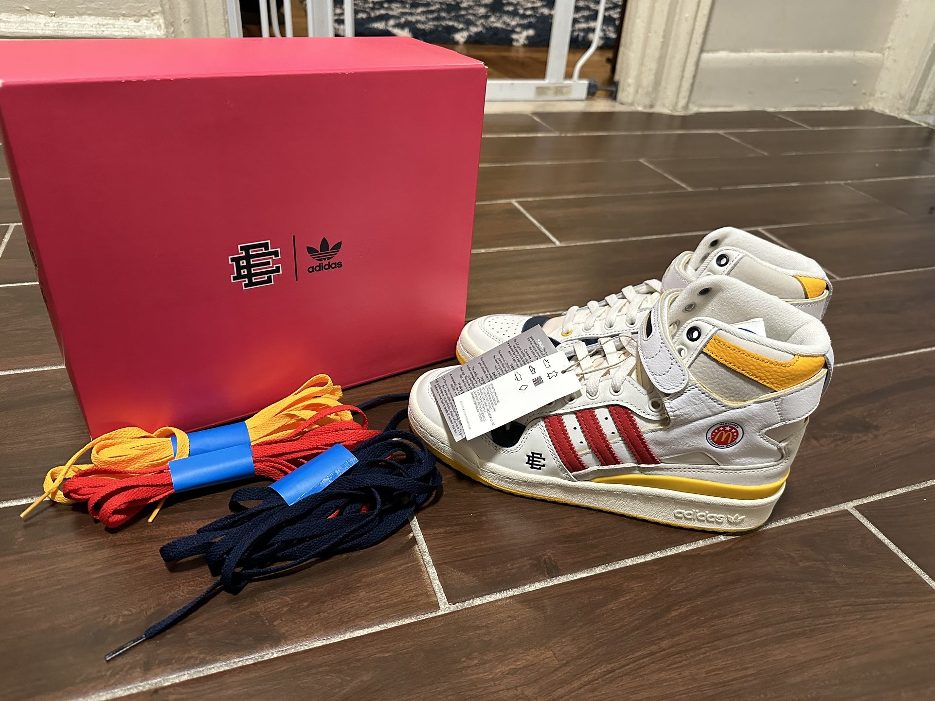 Adidas Forum 84 High Eric Emanuel McDonald's Size 💯authentic