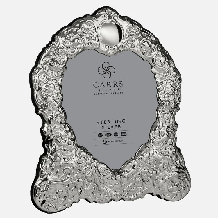 Carrs Traditional Sterling Silver HEART Frame