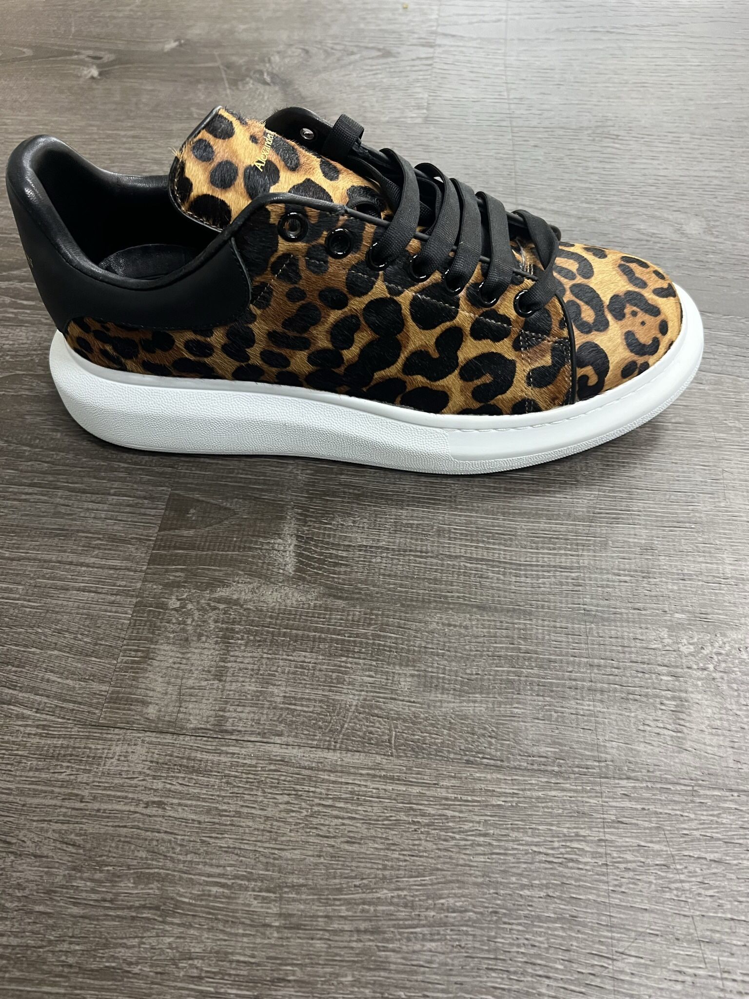 Alexander McQueen Leopard Sneakers