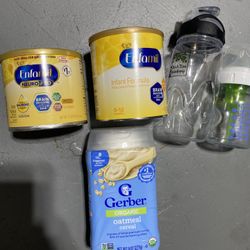 New & Unopened Baby Formula + Organic Oatmeal Cereal Bundle