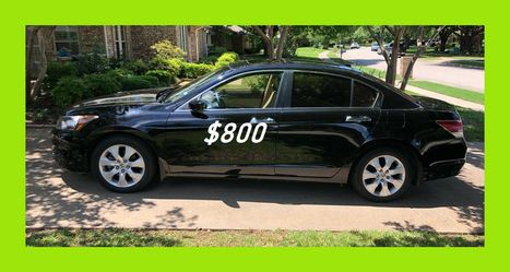 🔑🔥URGENT $8OO Very nice 2OO9🔑 Honda Accord Sedan V6 EX-L