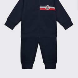 6-9 Month Original MONCLER Tracksuit More Than 50% Off