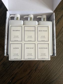 NEW IN BOX Elegant Dispenser with Labels
