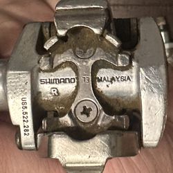 Biking Pedals - Shimano PD-M505 Clipless Pedals - Performance-oriented