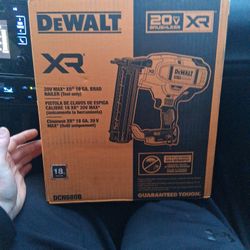 Dewalt 20v 18gage Brad Nailer