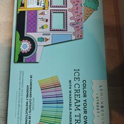 Kids Color Your Own Ice Cream Truck 