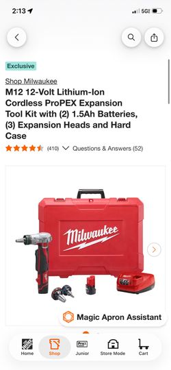 Expansion tool Used ones with battery