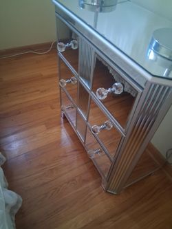 Mirror Glass Dresser