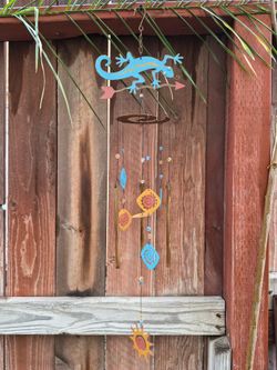 Gecko Wind Chime 