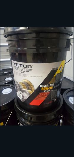 Teton Gear Oil 80W-90 API GL5 5 Gallons