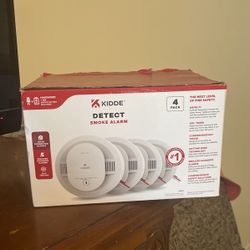 3-Pack Kidde Smoke Detector Alarms