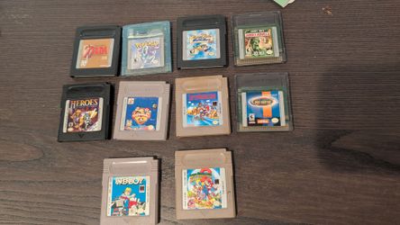 Assortment of Gameboy Color Games
