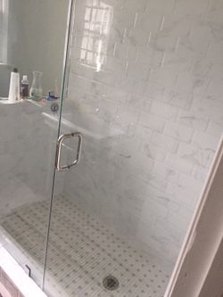 New shower