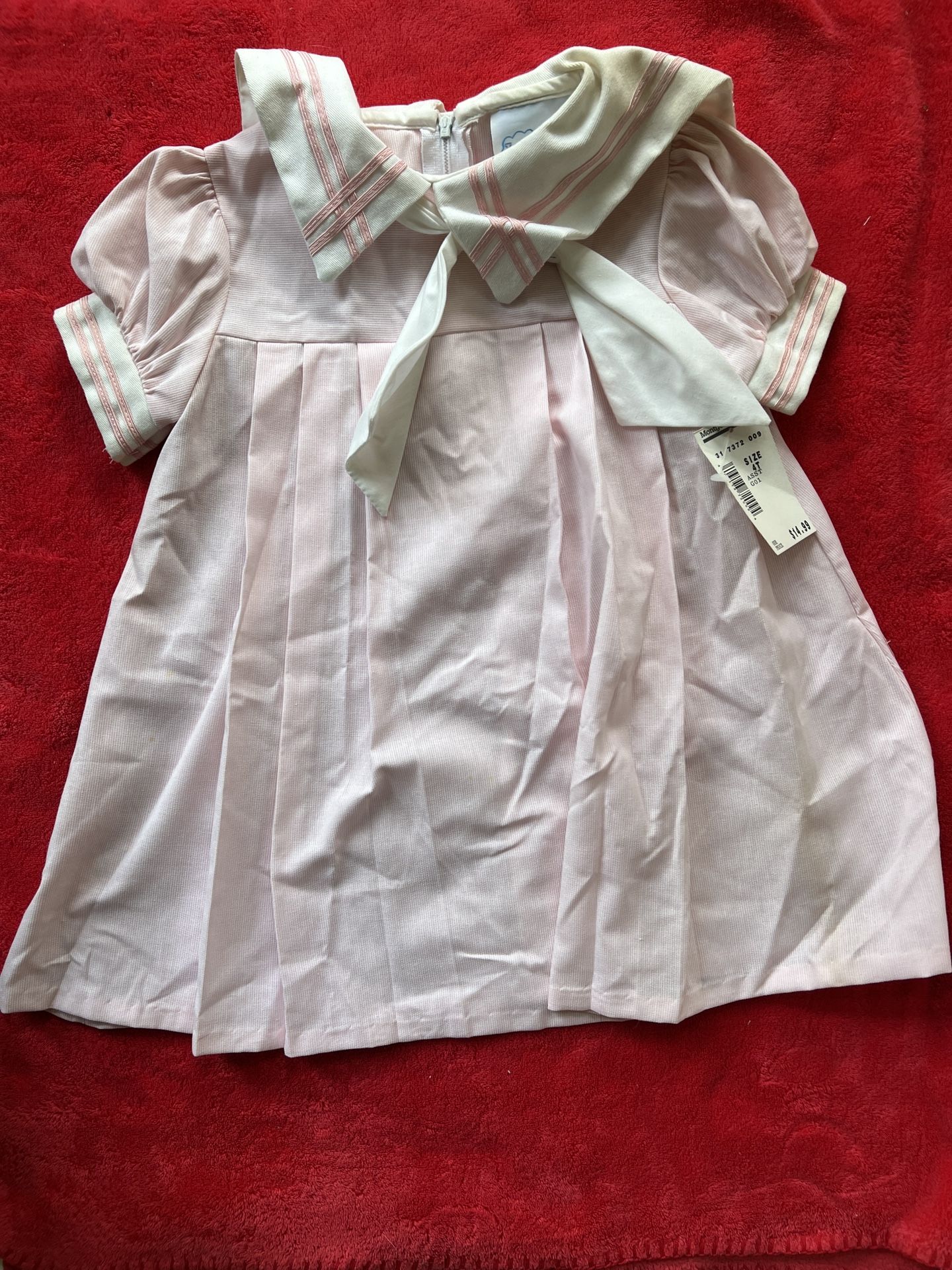 1990s Vintage Kids Dress