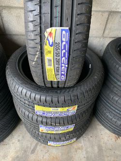 205/50R17 Accelera New Tires