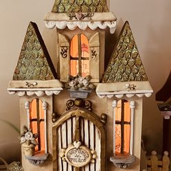 Vintage Collectable  Kurt S. Adler Snow Town Village.