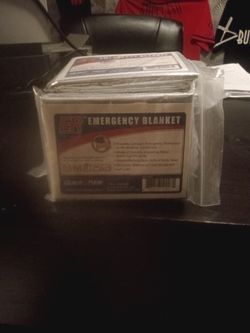 7 Emergency Blankets Brand New 