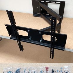 New $27 Full Motion 23”-55” TV Wall Mount Bracket 180 Degree Swivel Tilt, Max load 100Lbs 