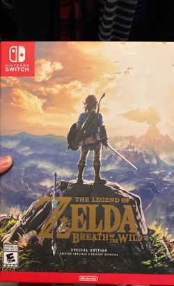 Zelda breath of the wild special edition BRAND NEW