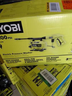 Pressure washer electric 1800lbs RYOBI