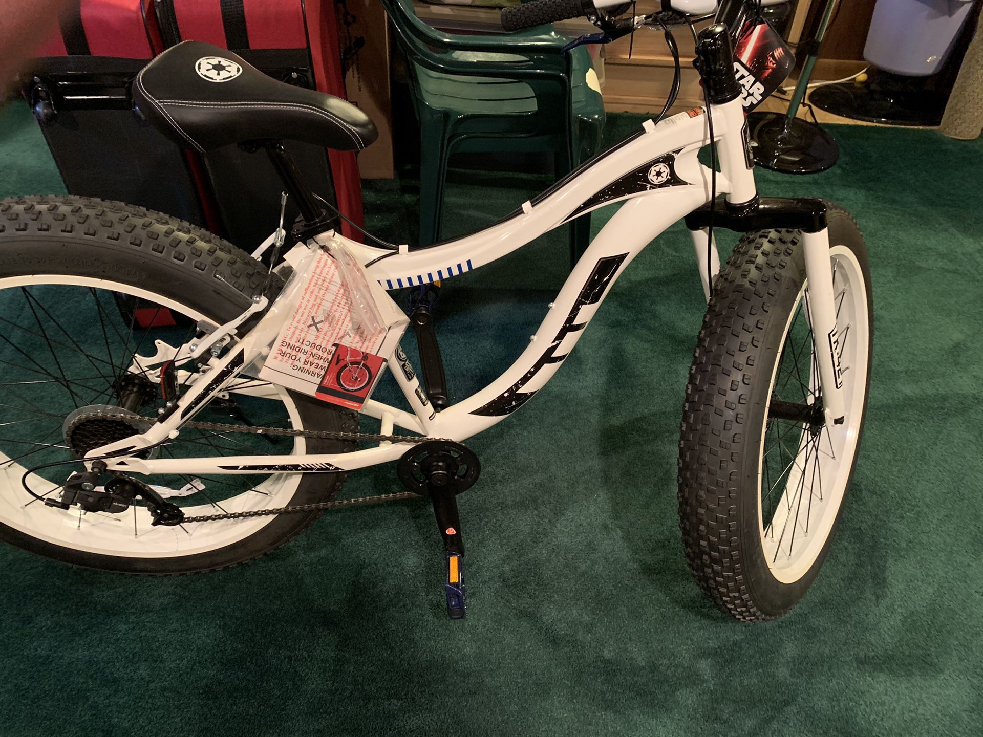 Brand New Huffy Stormtrooper fat tire bike