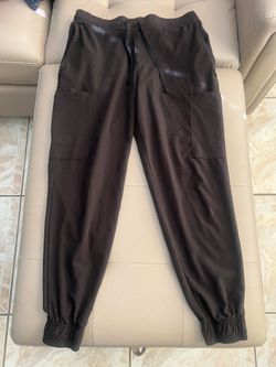 Black AVE Scrub Set