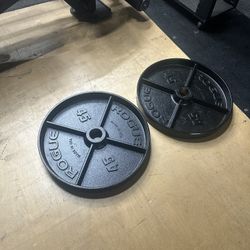 Rogue Deep Dish 45lbs Plates