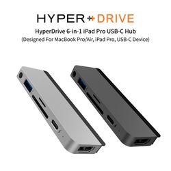 Hyper Drive 6 In 1 Hub For iPad Pro