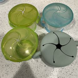Toddler Snack Holders - Excellent Condition
