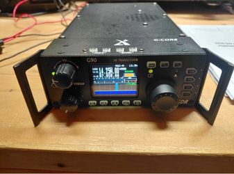 Xiegu G90 HF radio and accessories