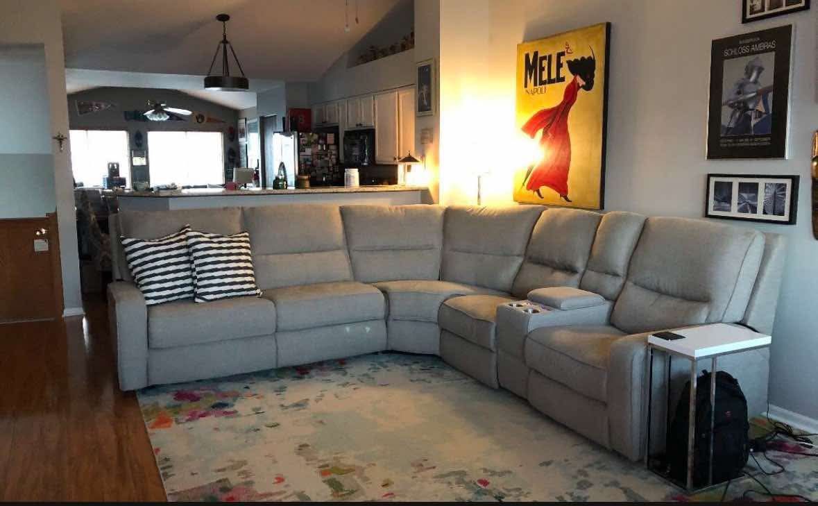 Sectional Sofa With Recliner And Pull Out Bed
